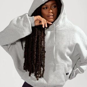 Pop flex Pullover Cloud Hoodie in Grey